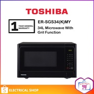 Toshiba Microwave Oven With Grill 34L ER-SGS34(K)MY ERSGS34K