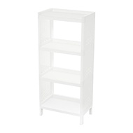 STACKO ชั้นวางของ 4 ชั้น MONO 48x30x107 ซม. สีขาว จัดส่งโดย HomePro