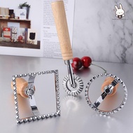 [Teh] Ravioli Cutter Set Pasta Press Kitchen Attachment Kit Ravioli Maker Mold Tool [VN]
