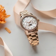 ARIES GOLD L 5040 RG-MP MULTIFUNCTION STAINLESS STEEL WOMENS WATCH