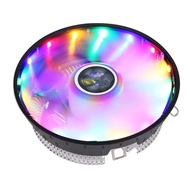 LED Light Cooler Ultra Quiet i3 i5 i7 i9 i10 i11 AMD Desktop Computer CPU Fan 12CM Cooling Fans & Co