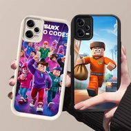 ROBLOX DJ-40 Robelox Silicone Casing black and white for Xiaomi Redmi poco Note 3 X5 Turbo F5 F7 F6 