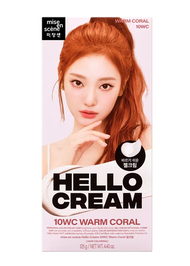 MISEENSCENE Mise En Scene Hello Cream Color (10WC Warm CORAL) มีส ออง แซน เฮลโล ครีม 10ดับเบิลยูซี ว