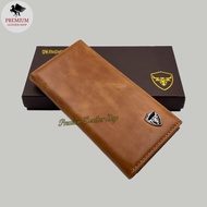 Rush Rider Full Grain Cow Leather Long Wallet Men 8705