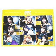 KPOP-TWICE : BDZ-poster(💯% official Japan limited edition日版绝版)