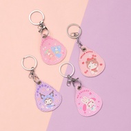 Sanrio|Dual-Purpose Induction Buckle Key Case Hello Kitty Pudding Dog Big-Eared Kuromi Melody Pacha 