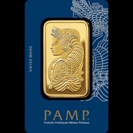 5G PAMP GOLD BAR  999.9 PURITY