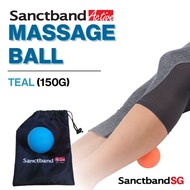 Sanctband Active Trigger Point Ball Lacrosse Massage Ball Gym Yoga Pilates Myofascial Mobility Therapy Ball Teal Colour