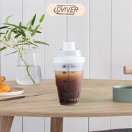 LOVIVER Shaker Bottle for Protein Powder Mixing Bottle for Supplement Shakes 200ml Drink