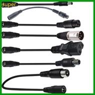 super Copper Wire DC5521 Adapter Cable Cord Female to Multiple Connector Female Male