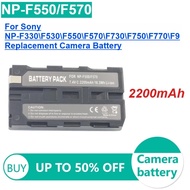 2800mAh NP-F570 F550 Replacement Lithium Battery For Sony NP-F330 F530 F550 F570 F730 F750 F770 F9 C