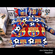 QUEEN FITTED CARTOON BEDSHEET / CHELSEA FC
