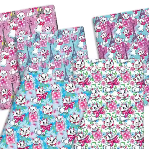 Disney branded cartoon Hot DIY handmade sewing patchwork quilting baby dress home sheet 140x50cm kid