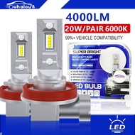 H4 LED car Headlight H11 H7 9005 9006 9012 H16/ PXS24W P13W/PXS26 4000LM 6000K