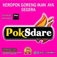 KEROPOK GORENG SEGERA IKAN AYA