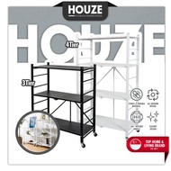 HOUZE - SLIM - 3/4 Tier Parallel Foldable Storage Shelf
