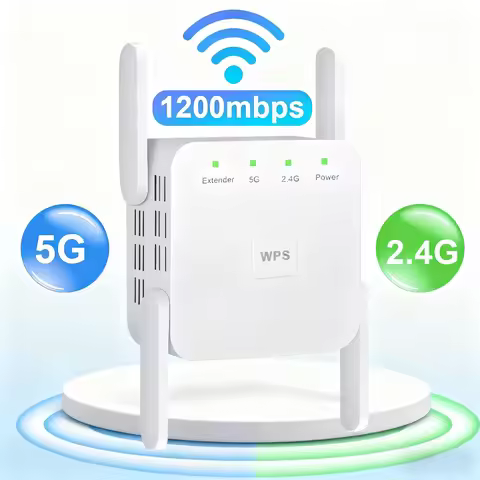 New 1200Mbps 5GHz long-distance wireless repeater 5G signal Wifi extender Wifi repeater amplifier Ho