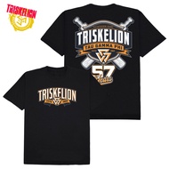 TAU GAMMA PHI Triskelion TRISKELION 1968 T-shirt (57th Anniversary Series) for men casu