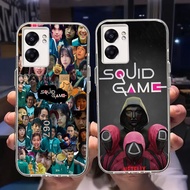Soft Case for OPPO A36 A57 A77S A57S A77 Realme 9i A76 2022 T34 Squid Game