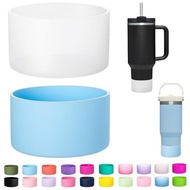 Silicone Cup Sleeve Bottom Cover for Water Bottle Tumbler 5.5-11cm Anti-Slip Protective Boot Pure Co