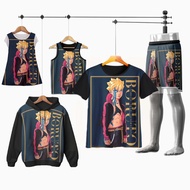 Boruto Next Generation Naruto 3D Anime Boruto-9 T-Shirt Dress Pants Lekbong Jacket for Children and 