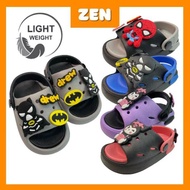 [ZEN] 2.5CM Baby Kids Ultralight Sandal Size18-29 I Boy Girl Kids Sandal Shoes I Unisex Selipar Kasu