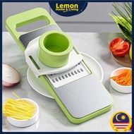 🍋 5in1 Multifunction Slicer Adjustable Vegetable Cutter Carrots Peeler Potato Garlic Chopper Kitchen