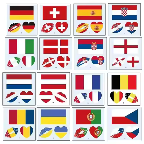 2026 Stabilny Oscams 7 linie Polska Hand Waving Flags for Europe 14x21cm White Red poland Clines Sma