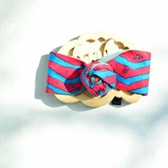 Ella•• Reversible headband w/ organic cotton (Jeans Blue)