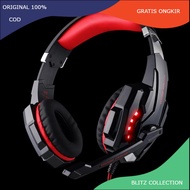 Gaming Headset Twisted with LED Light [Bisa COD] headset gaming bluetooth promo murah berkualitas karakter cewek full bass jernih original terbaik super bass