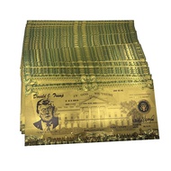 cod US Donald Trump USD 1000 Gold Fake Dollar Bill Banknote 24k Gold Foil Commemorative Banknote hot