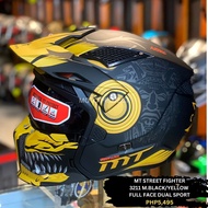 MT Street fighter 3211m Dual Sport Helmet