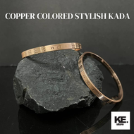 Adult Stylish Engraved Kada/Bangle/Bracelets/Mens/Womens/Silver/Copper