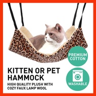 Hammock Cat Bed Rumah Kucing Tempat Tidur Pet Cat Swing Buaian Hanging Gantung Window Buaian Kucing 