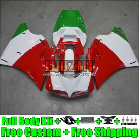 Injection white stock Kit For DUCATI 748 853 916 996 998 S R 18LD.9 748S 853S 916S 996R 998R 94 95 9