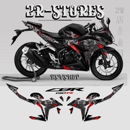 Semi full striping cbr 150 r / decal sticker cbr 150 samurai / sticker honda cbr 150 r / sticker bod