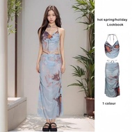 Bikini + Skirt 3pcs set Women's Swimwear Beachwear bali premium Import B0100