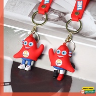 Keychain Ornaments Frieges Hot Paris Mascot Souvenirs Pendants Frie Doll Bags Tokyo Frie