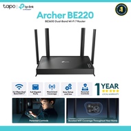 TP-LINK Archer BE220 BE3600 Dual-Band Wi-Fi 7 Router TP-Link Deco TP-Link WiFi 7 Router