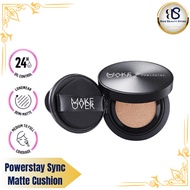 MAKE OVER Powerstay Sync Matte Cushion - Smart AI Matte Cushion High Coverage Zero Oxidation Oil Con