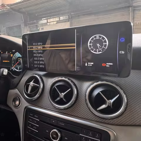 12.8inch For Mercedes Benz GLA CLA A Class C117 W176 2013-2018 Car Radio Android15 Multimedia Video