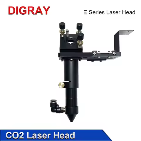 DIGRAY CO2 Laser Head E Series D20mm FL50.8&63.5&101.6mm Adapter Lens 25mm For Laser Engraving Machi