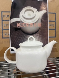 NEW全新 🇬🇧 英式茶壼 English Tea pot 🫖 traditional white ceramic 傳統白色陶瓷 酒樓飲早茶 chinese restaurant british  a