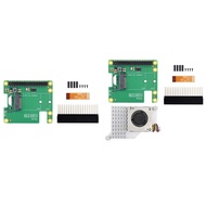 Expansion Board Module for 5 Pcle to M.2 NVMe Expansion Board SSD SSD M.2 HAT with Module