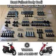 Free Shipping/ Yamaha Mio J - Mio GT Fullset Body Bolt/ Yamaha Mio J - Mio GT Full Set Body Bolt/