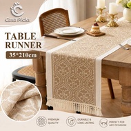 Boho Table Runner 30x210cm 35x210cm Tassel Dining Table Runner Bohemian Home Decor Table Cloth