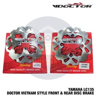 YAMAHA LC135 135LC LC 135 VIETNAM STYLE FRONT REAR BRAKE DISC DEPAN 267MM BELAKANG DISC PLATE