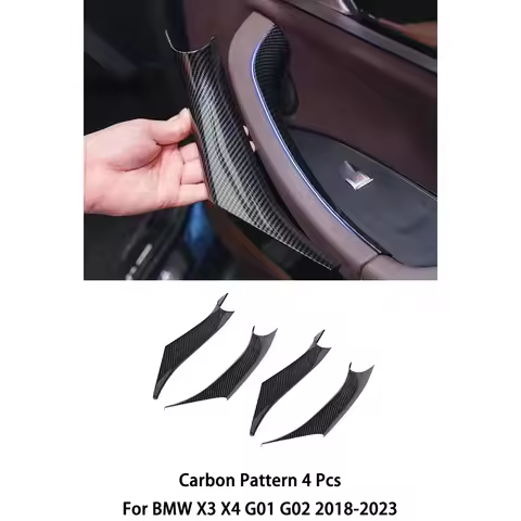 Car Interior Door Handles For BMW X3 X4 G01 G02 2018-2023