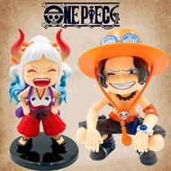 One piece action figure yamato ace luffy action figure model cuti anime