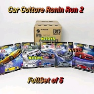HOT WHEELS CAR CULTURE RONIN RUN 2 2025 FULLSET CODE 932